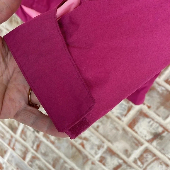 HB Sport Pink ColorBlock Fleece Lined Windbreaker - Picture 6 of 15